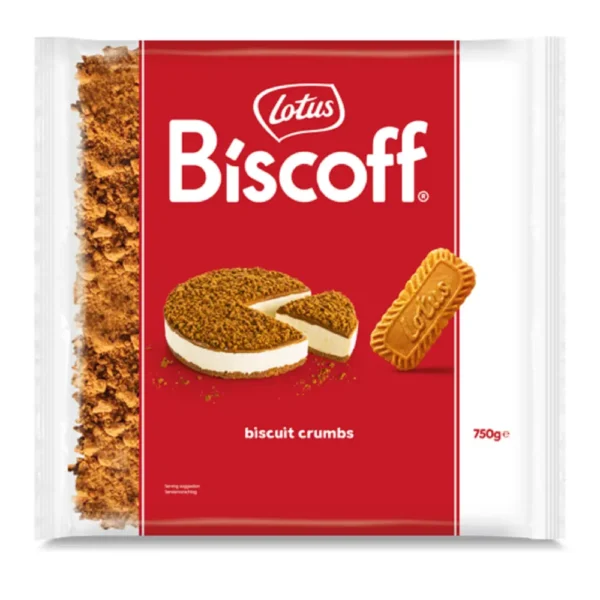 Lotus Biscoff Crumbs - 1 x 750g Bag
